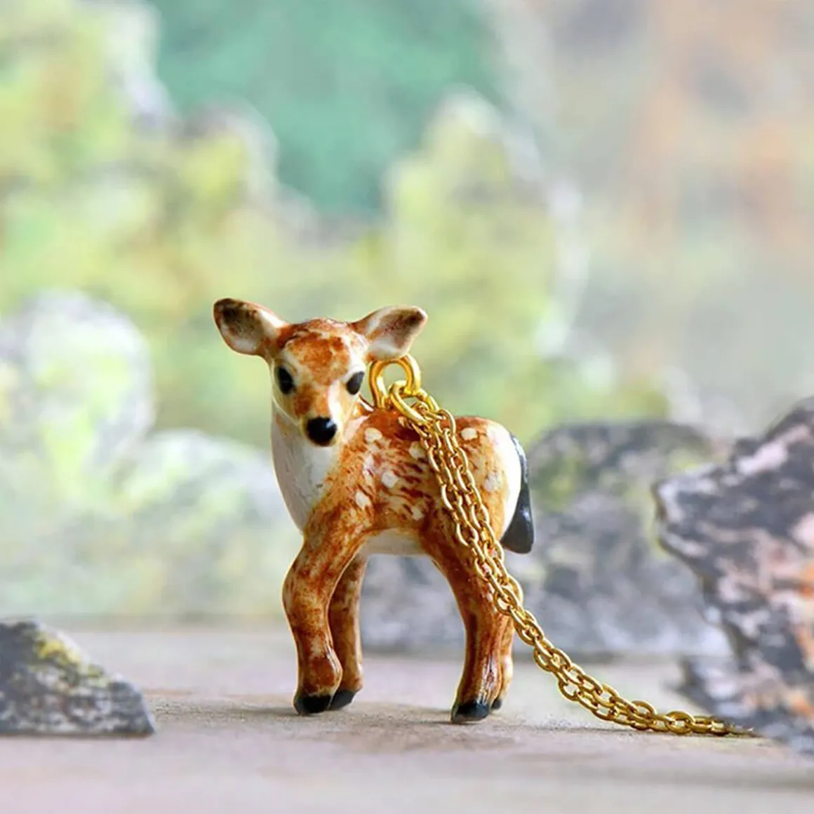 Fawn Ceramic Pendant by Camp Hollow
