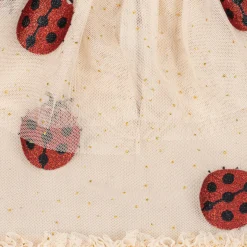 Fayette Dress in Ladybug Glitter by Konges Slojd