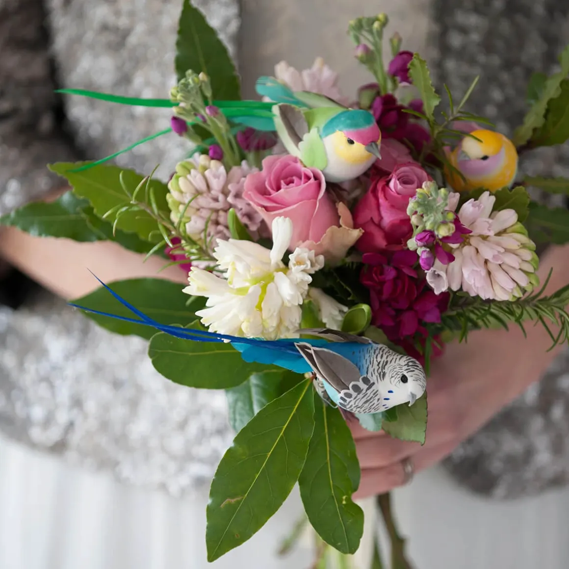 Feather Bird Clip (Various Colours) by Petra Boase