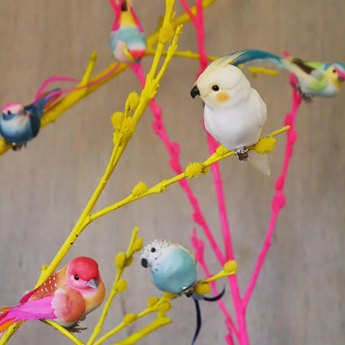 Feather Bird Clip (Various Colours) by Petra Boase
