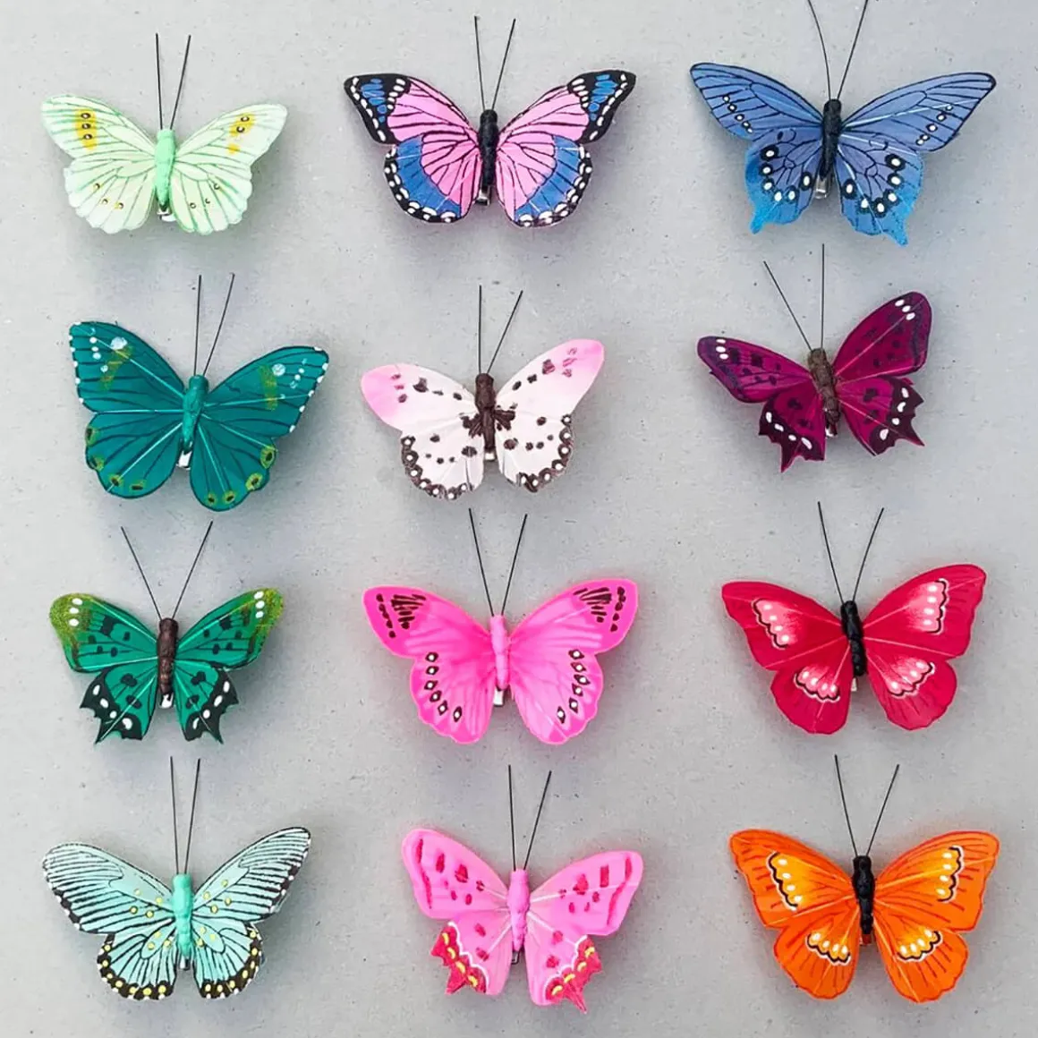 Feather Butterfly Clip (Various Colours) by Petra Boase
