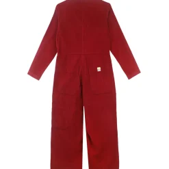 Felix Corduroy Boilersuit in Burgundy by L.F.Markey
