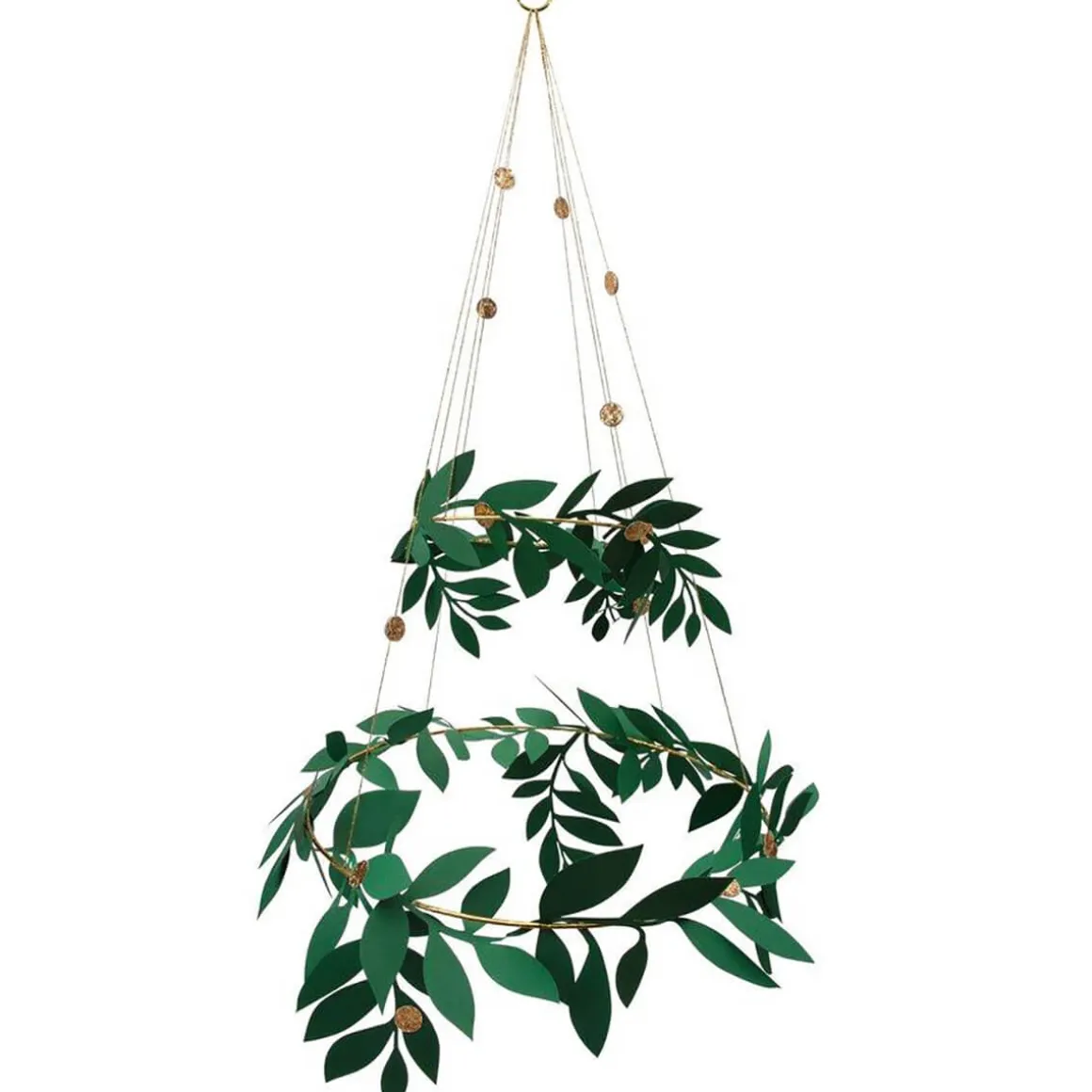 Festive Foliage Chandelier by Meri Meri