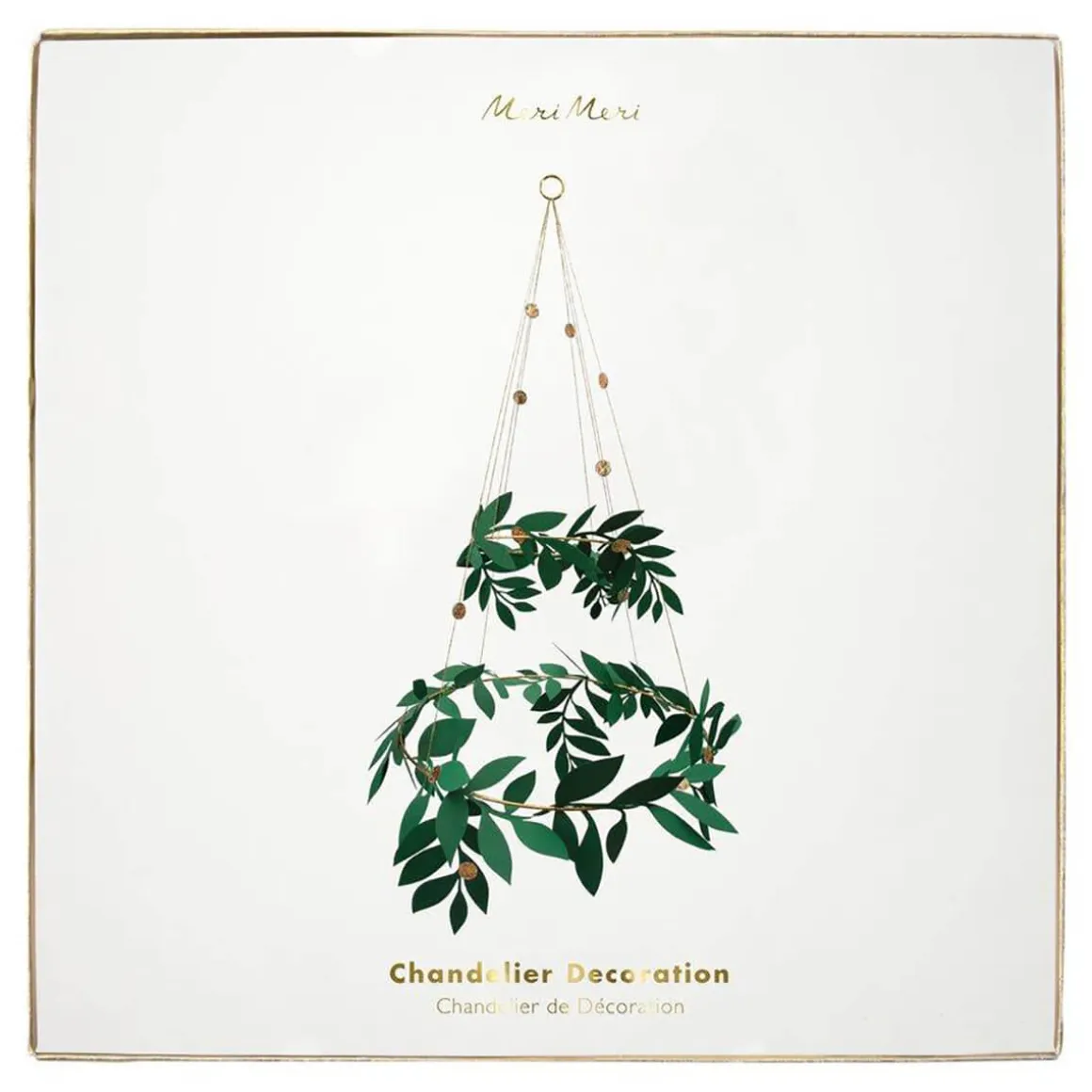 Festive Foliage Chandelier by Meri Meri