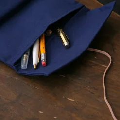 Field Roll Pen Case in Navy by Hightide Penco