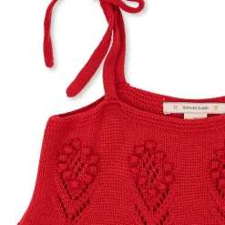 Fiol Knit Dress in Barbados Cherry by Konges Slojd - Last Ones In Stock - 2-4 Years