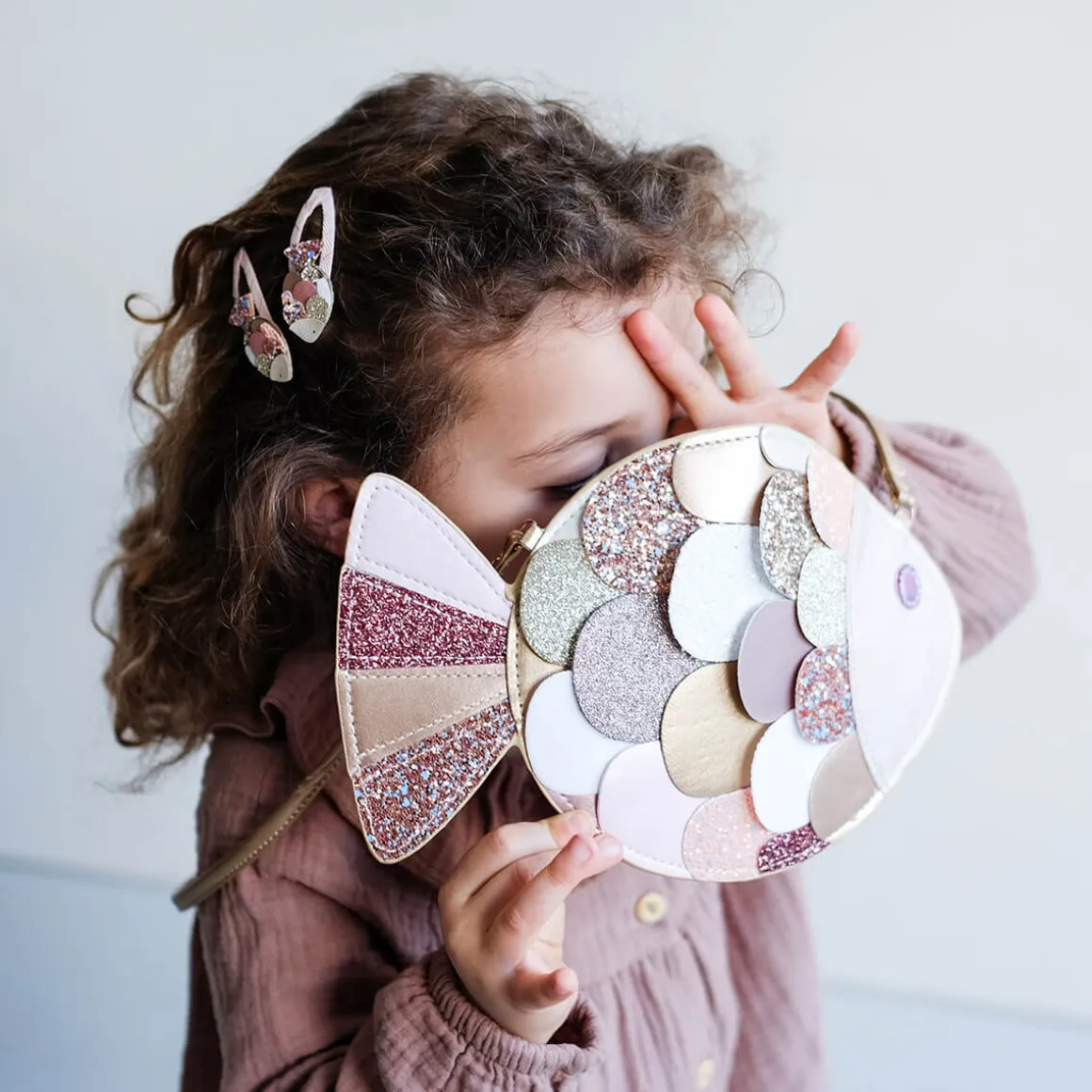 Fish And Shell Clic Clac Hair Clips by Mimi & Lula