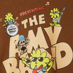 Fizvalley Kid's Long Sleeve T Shirt in Vintage Brown by American Vintage