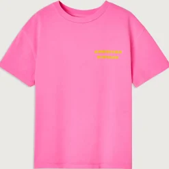 Fizvalley Kid's T Shirt in Fluo Pink by American Vintage