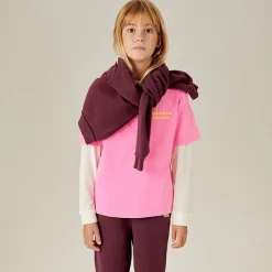 Fizvalley Kid's T Shirt in Fluo Pink by American Vintage