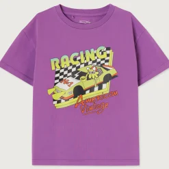 Fizvalley Kid's T Shirt in Vintage Fig by American Vintage