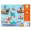 Floating Boats Origami Craft Kit by Djeco