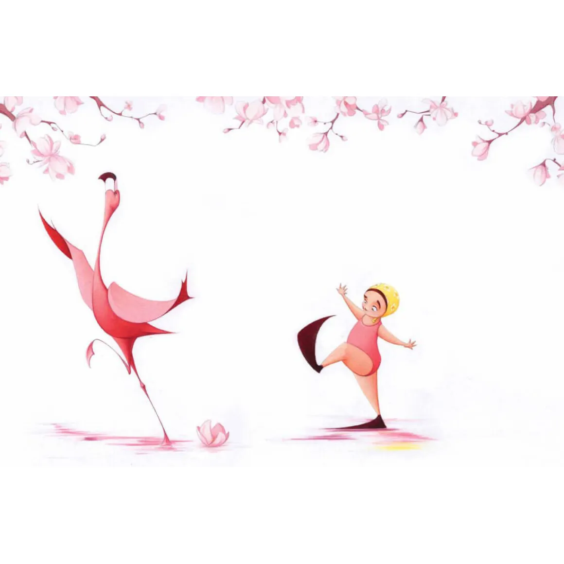 Flora And The Flamingo by Molly Idle