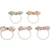 Flora Bow Ponies Hair Bands by Mimi & Lula