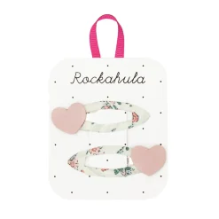 Flora Heart Hair Clips by Rockahula