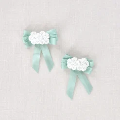 Floral Crochet Clips in Meadow by Iver & Isla