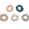 Floral Hair Scrunchies by Mimi & Lula