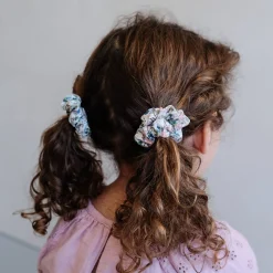Floral Hair Scrunchies by Mimi & Lula