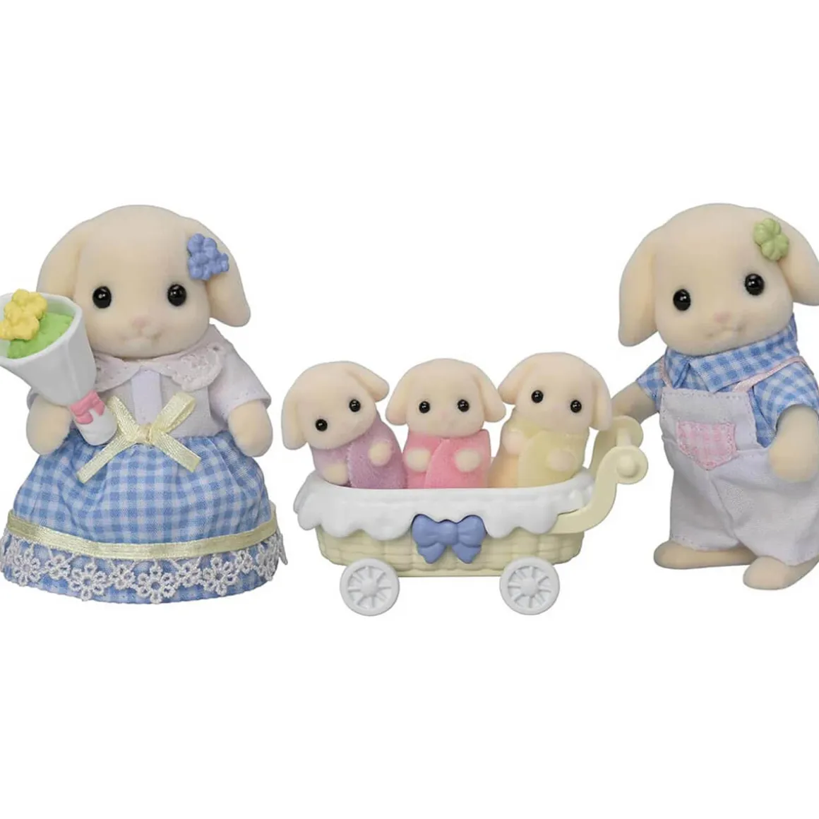 Flora Rabbit Family by Sylvanian Families