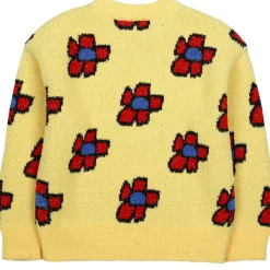 Flower Fluffy Sweater by Jelly Mallow - Last Ones In Stock - 4-7 Years