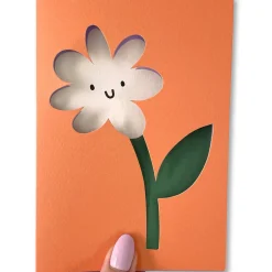 Flower Greetings Card by Rumble Cards