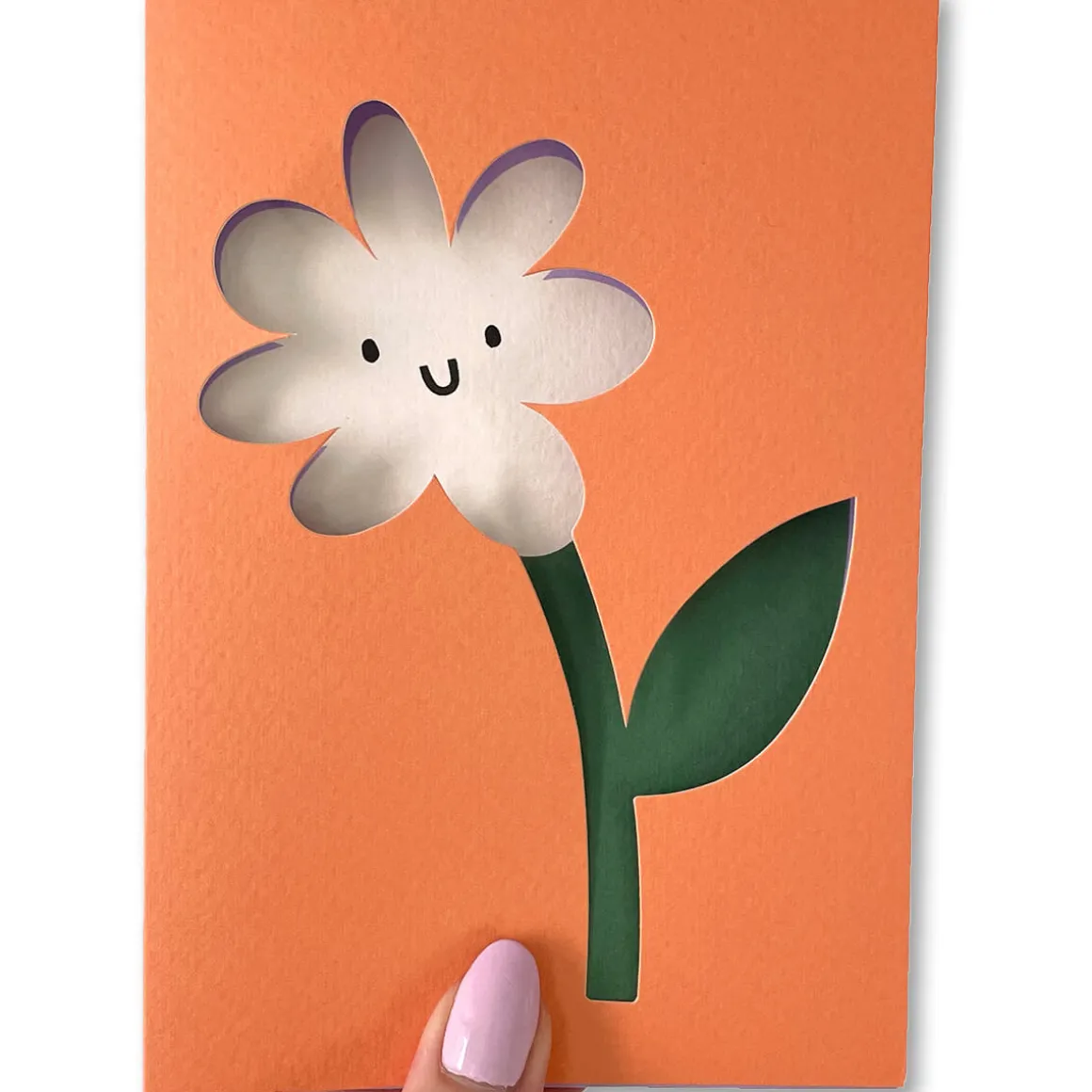Flower Greetings Card by Rumble Cards