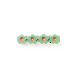 Flower Hair Clip in Celery by Wunderkin Co