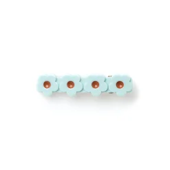 Flower Hair Clip in Glacier by Wunderkin Co