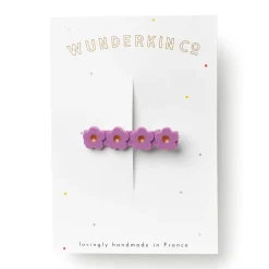 Flower Hair Clip in Jukebox by Wunderkin Co