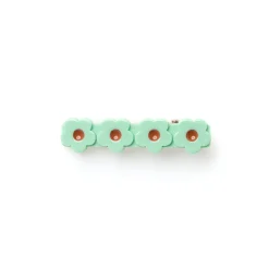 Flower Hair Clip in Milk Glass by Wunderkin Co