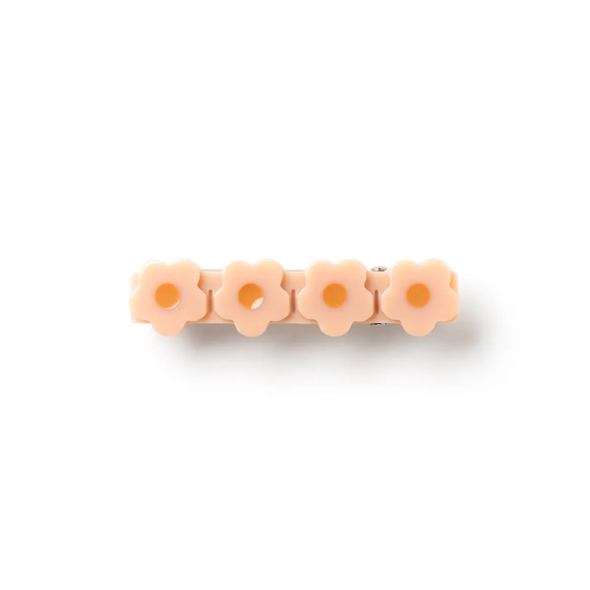 Flower Hair Clip in Peach by Wunderkin Co