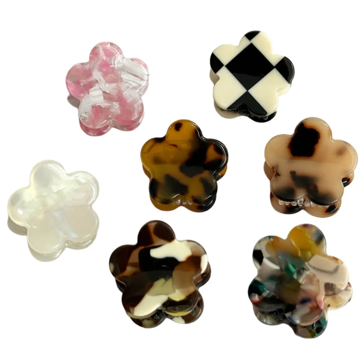Flower Mini Hair Claw (2.5cm) in Various Colours by Hello Sakura