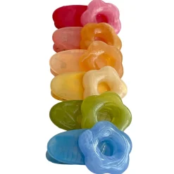 Flower Power Mini Hair Clip in Various Colours by Hello Sakura