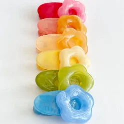 Flower Power Mini Hair Clip in Various Colours by Hello Sakura