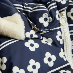 Flowers AOP Hooded Puffer Jacket by Mini Rodini