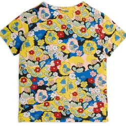 Flowers AOP Tee in Multi by Mini Rodini