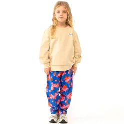 Flowers Barrel Pant in Ultramarine by Tinycottons