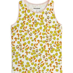 Flowers Lace Edge Tank by Mini Rodini - Last One In Stock - 128/134 (7-9 Years)