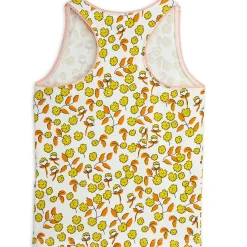Flowers Lace Edge Tank by Mini Rodini - Last One In Stock - 128/134 (7-9 Years)