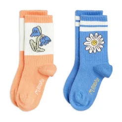 Flower Socks (2 Pack) by Mini Rodini