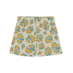 Flowers Shorts in Dark Vanilla by Tinycottons