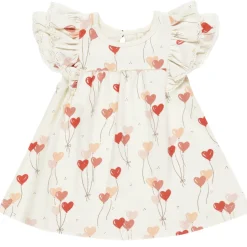 Flutter Dress in Heart Balloons by Quincy Mae