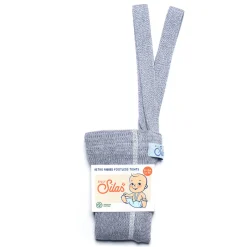Footless Tights With Braces in Marshmallow Sky by Silly Silas