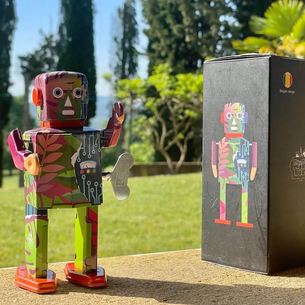 Forest Bot Wind Up Tin Robot (Limited Edition) by Mr & Mrs Tin