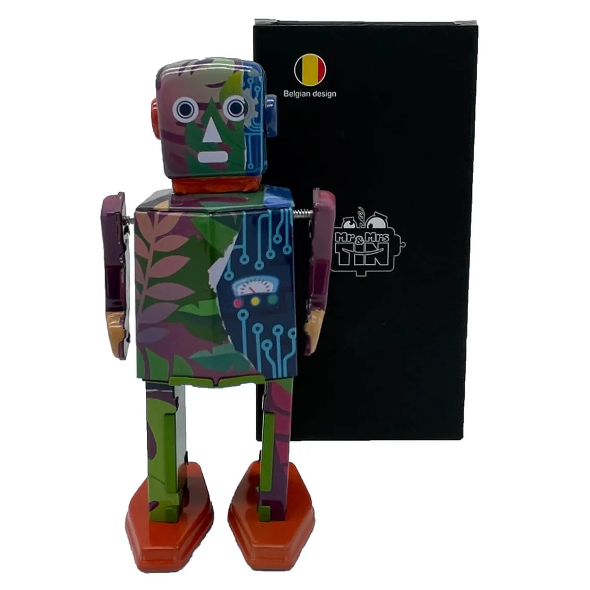 Forest Bot Wind Up Tin Robot (Limited Edition) by Mr & Mrs Tin