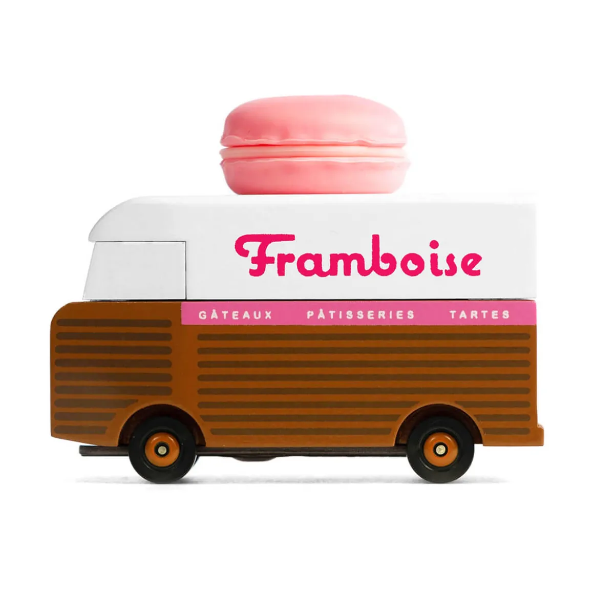 Framboise Macaron Van Mini Candyvan By Candylab Toys
