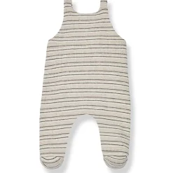Francois Overall with Feet in Ecru by 1+ in the Family - Last One In Stock - 12 Months