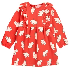 Freedom Bird AOP Ruffle Baby Dress by Bobo Choses