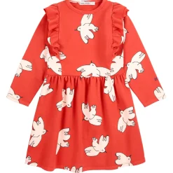 Freedom Bird Ruffle Dress by Bobo Choses