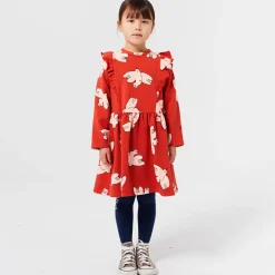 Freedom Bird Ruffle Dress by Bobo Choses
